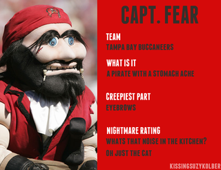 Illustration for article titled Every NFL mascot ranked in order of creepiness